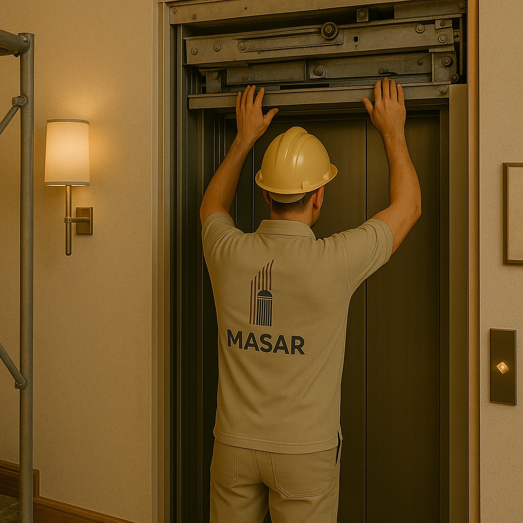 Modern Elevator Interior